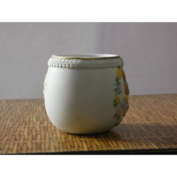 Vintage 1993 Lefton Egg Trinket Box *Missing Lid* - Picture 5 of 8